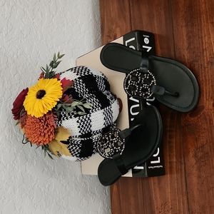 Tory Burch Embellished Miller Sandals